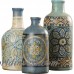 Bungalow Rose Gann 3 Piece Decorative Bottle Set BGLS9355